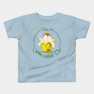 Banana Teapot Design Kids T-Shirt